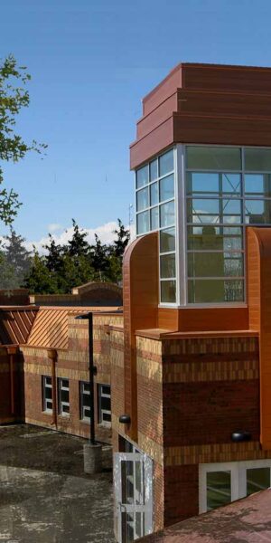 Fox Lake School roof render